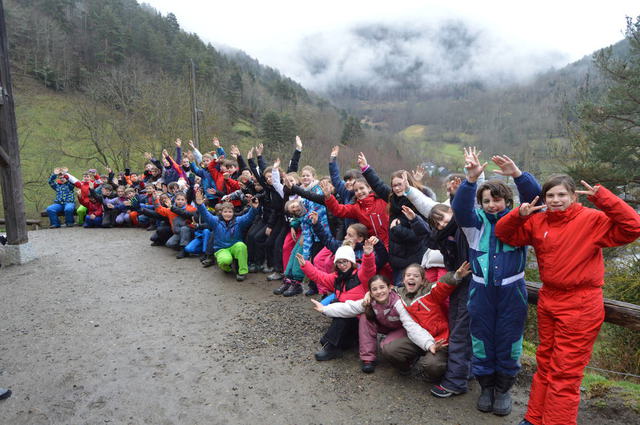 Classe de montagne 2018 photo de groupe