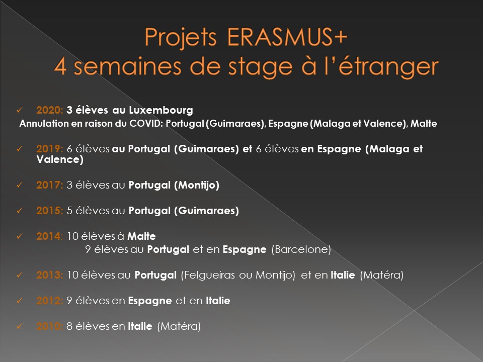 ERASMUS +