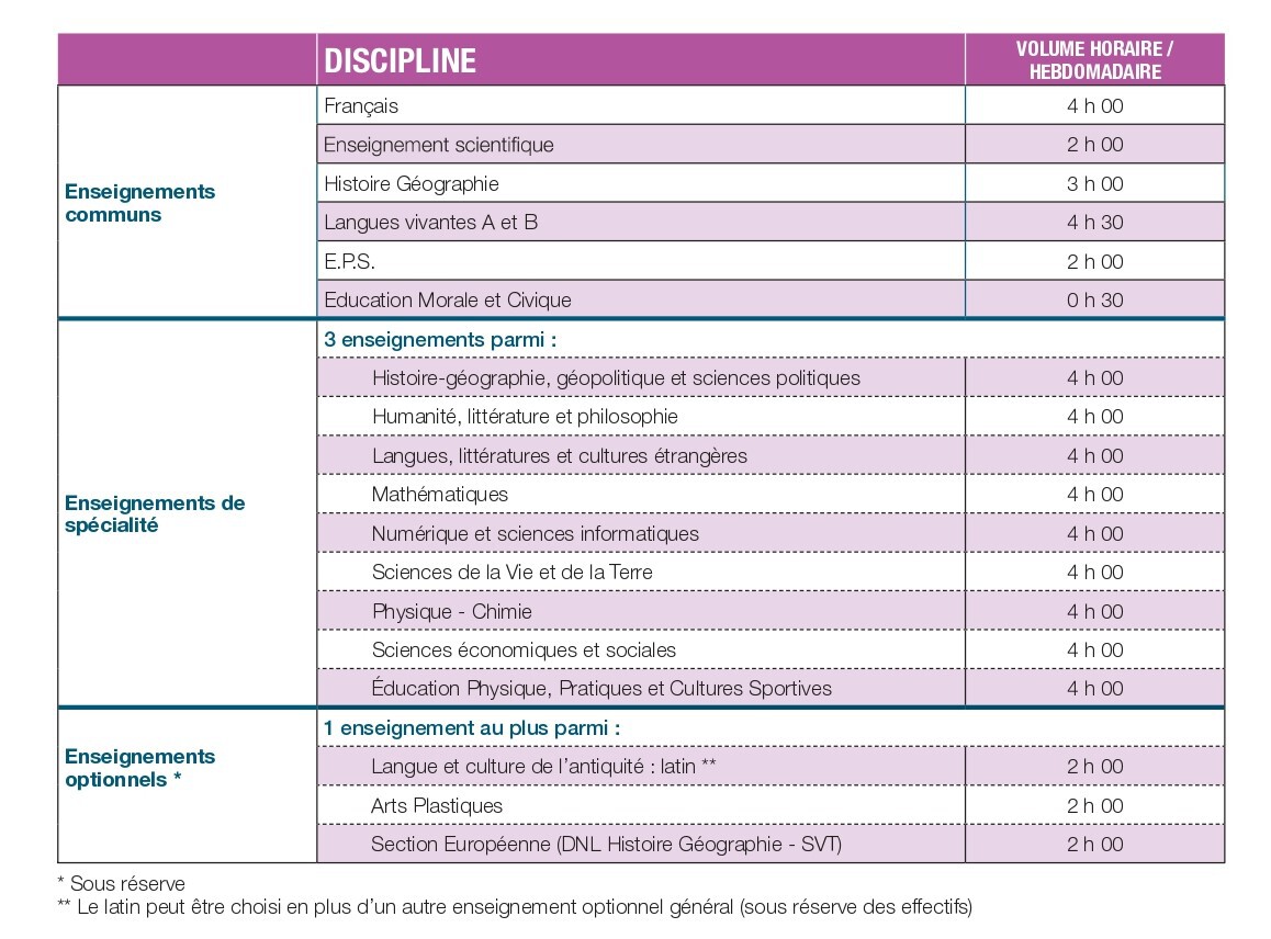 FORMATION 1ERE 2023