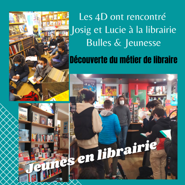 Jeunes en librairie