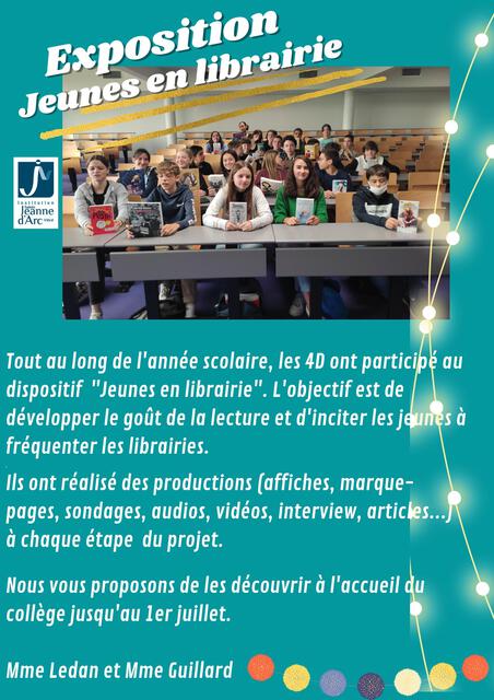 Jeunes en librairie 4D-4