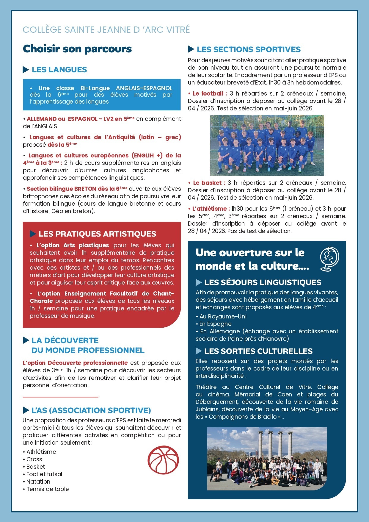 PLAQUETTE COLLEGE page 6