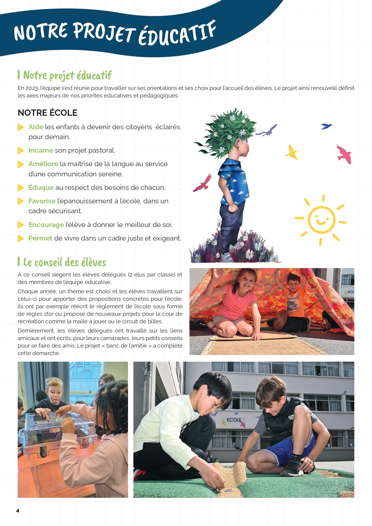 Projet éducatif école