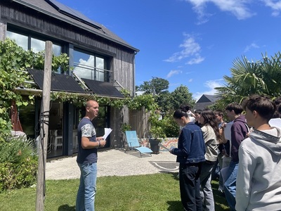 1ere STI2D Découverte de la maison bioclimatique (3)