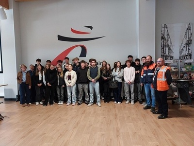 Visite de la plateforme intermarché 2